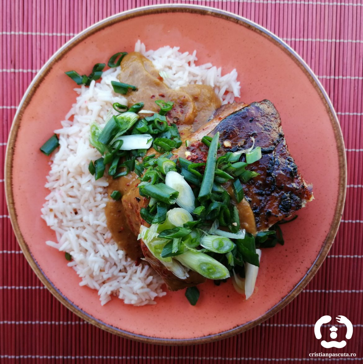 Costite marinate cu sos Teriyaki